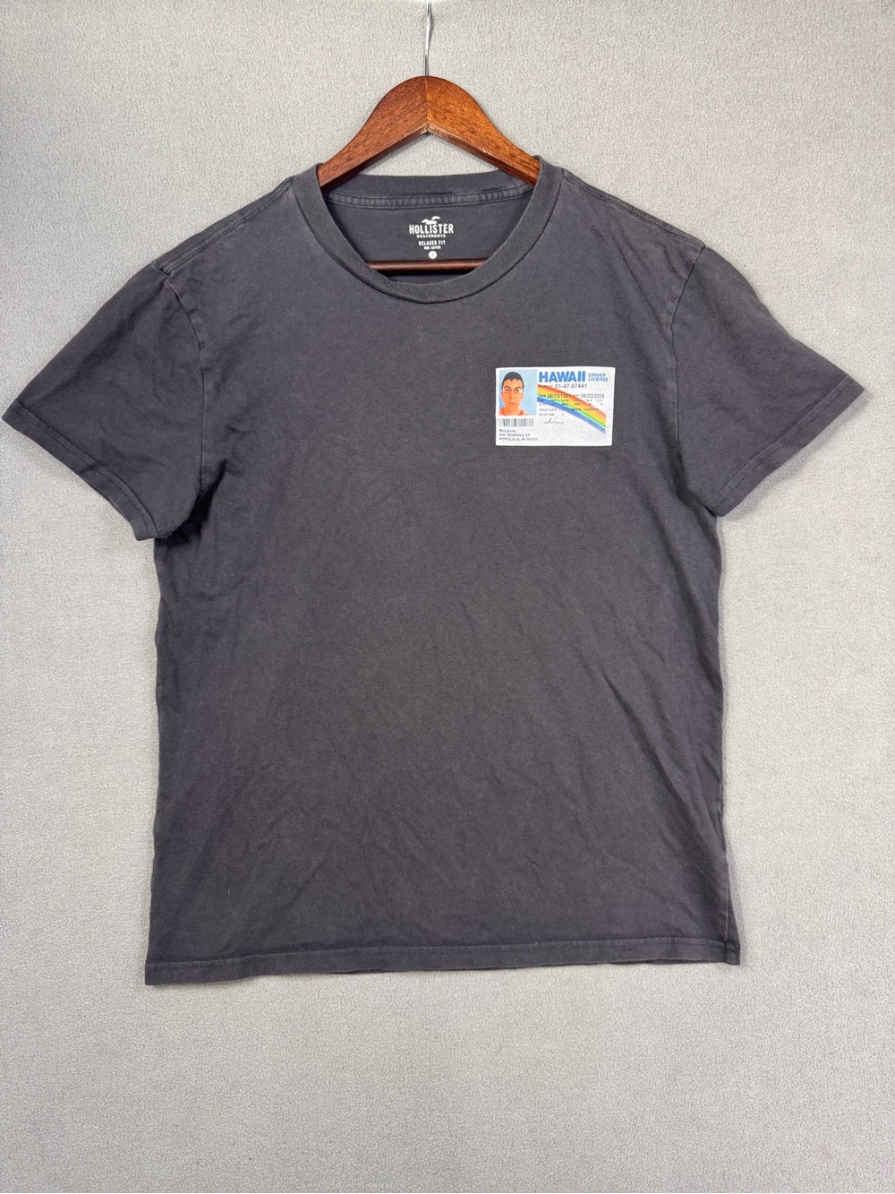 Hollister McLovin’ Superbad Movie License Black Graphic T-Shirt, Small